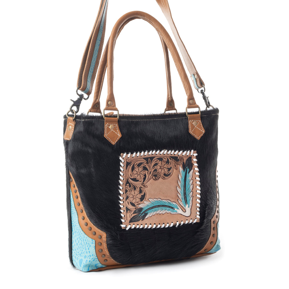 Camera Hand-Tooled Bag - MyraUSA