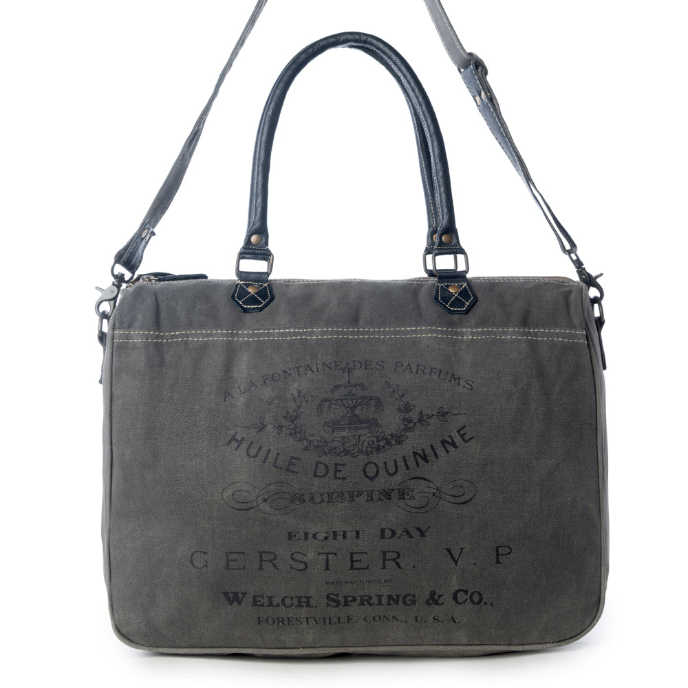 Grays Inlaid Messenger Bag - Myra USA