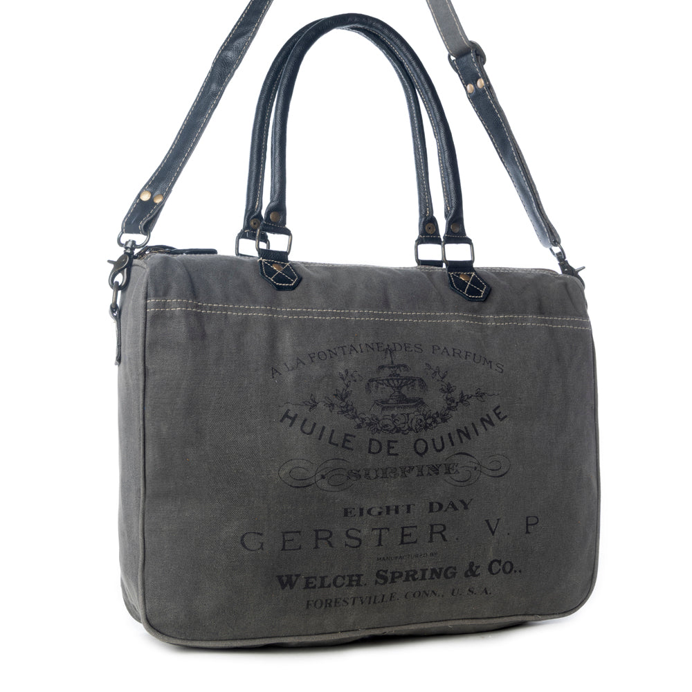 Grays Inlaid Messenger Bag - Myra USA