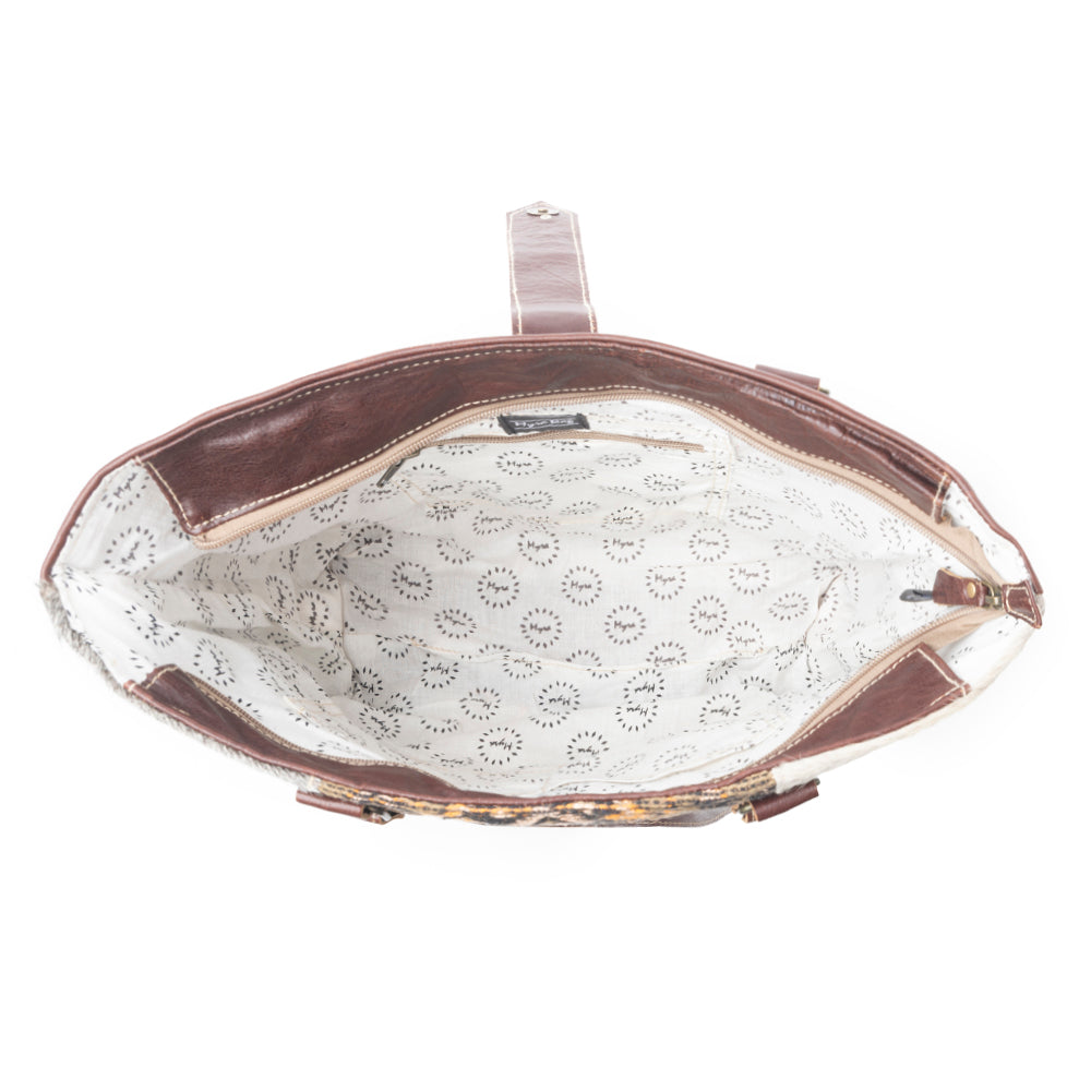 Regent Leather & Hairon Bag - MyraUSA