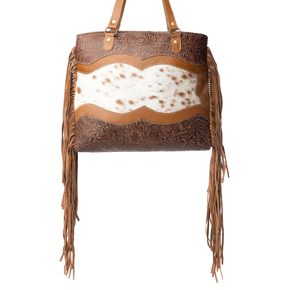 Infinity Leather & Hairon Bag - Myra USA