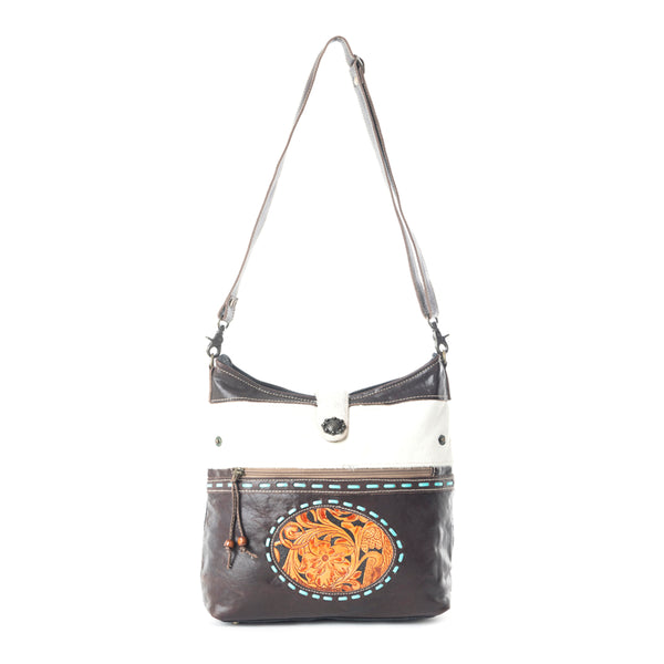 Rusted skies Hand-Tooled Bag - MyraUSA
