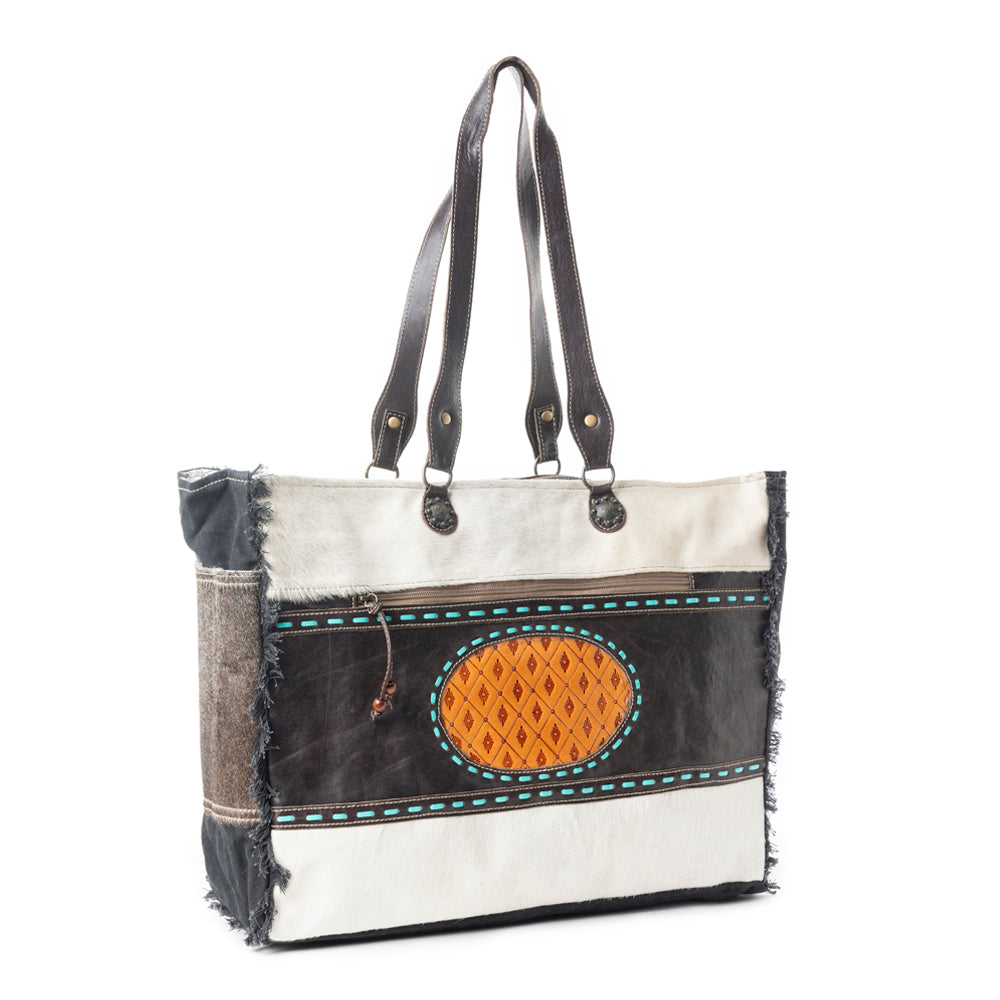 Infernal Hand-tooled Bag - MyraUSA