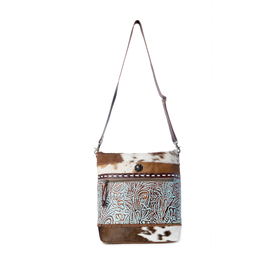 PERIDOT CANVAS & HAIRON BAG - Myra USA