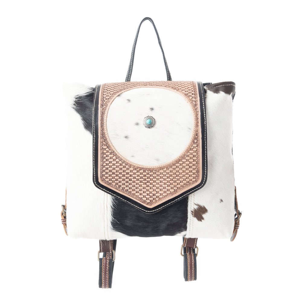 Garnate Canvas & Hairon Bag - MyraUSA