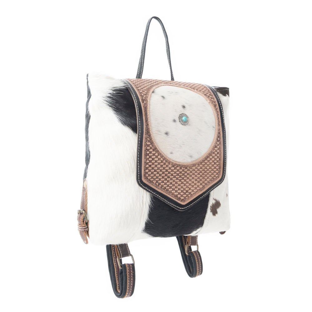 Garnate Canvas & Hairon Bag - MyraUSA
