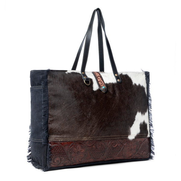 Comely Hand-Tooled Bag - Myra USA