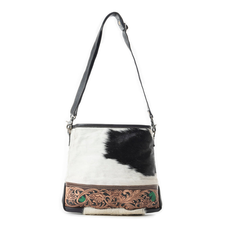 Silhouette Hand-Tooled Bag