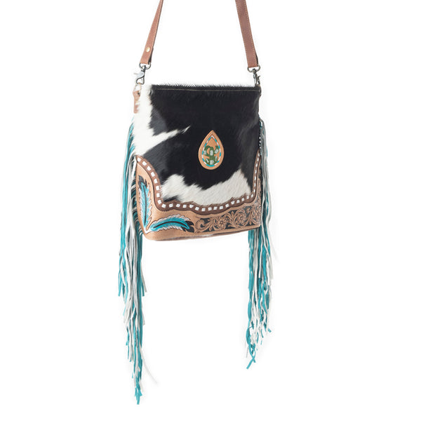 Fictitious Hand-Tooled Bag - Myra USA