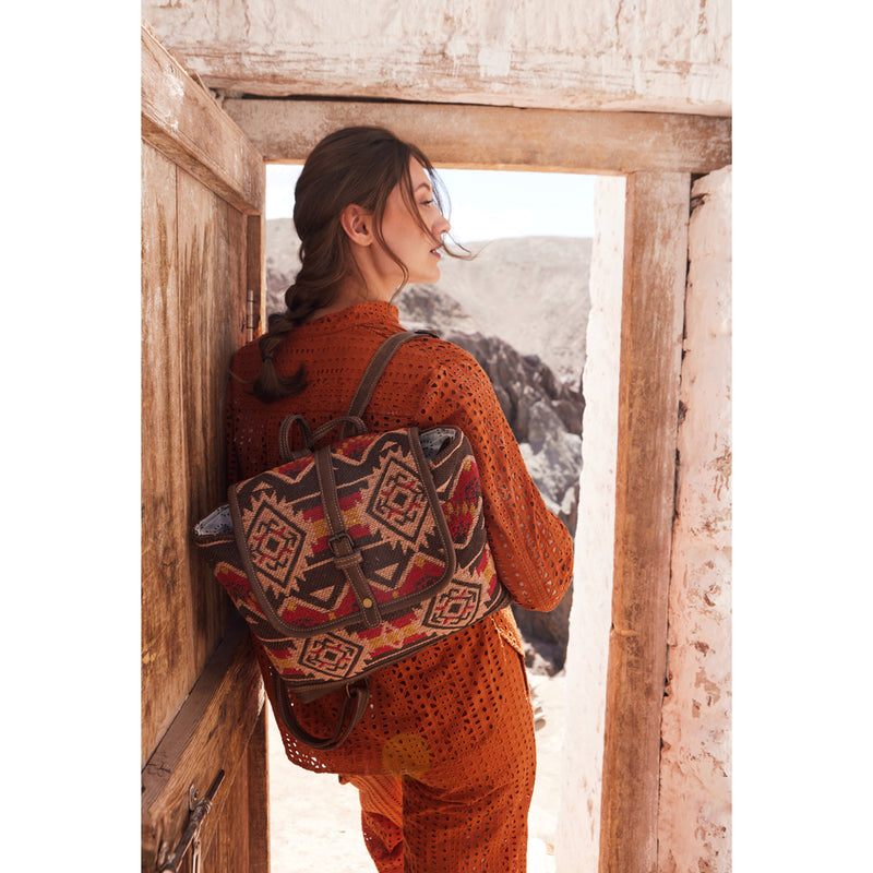 Boho Prints Backpack Bag