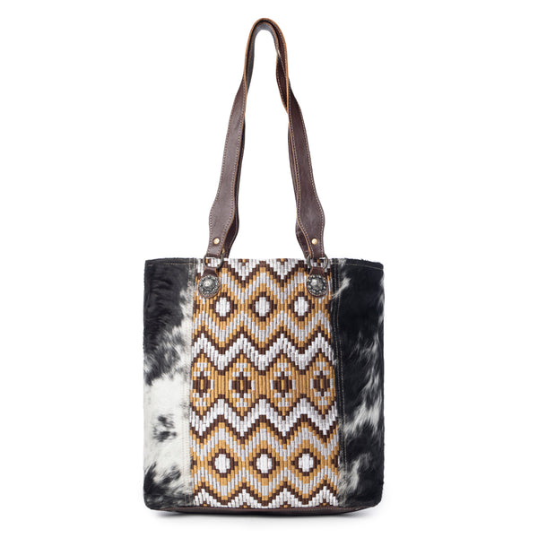 Irish Coffee104 Penny Canvas & Hairon Bag. - Myra USA
