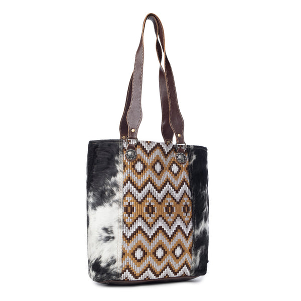 Irish Coffee104 Penny Canvas & Hairon Bag. - Myra USA