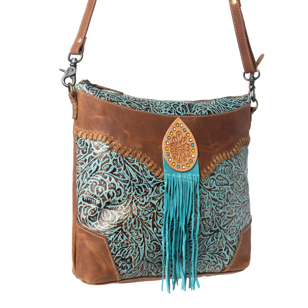 Lochmara Leather & hairon Bag - Myra USA