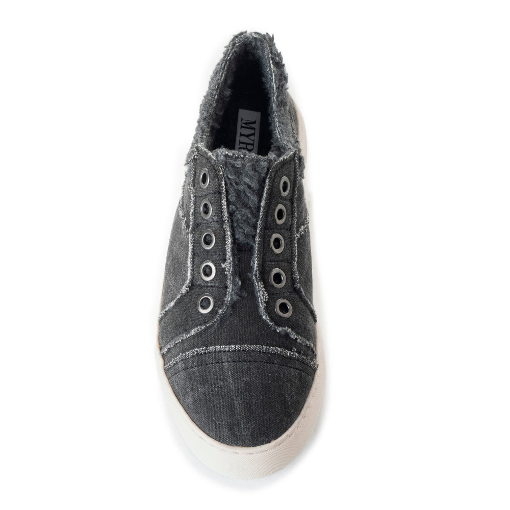 Old School Sneaker with Shearling Lining - MyraUSA