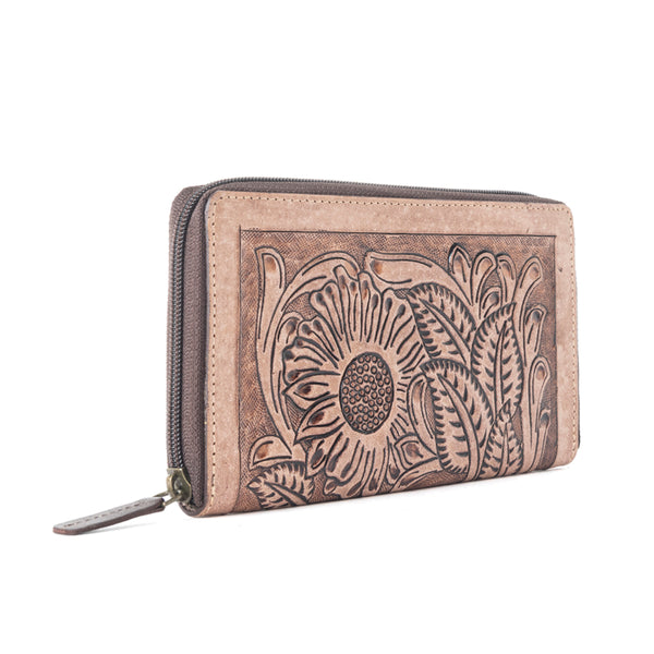 Brown Buds Wallet - MyraUSA