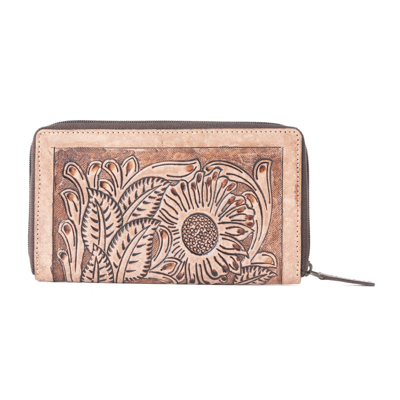 Brown Buds Wallet - MyraUSA
