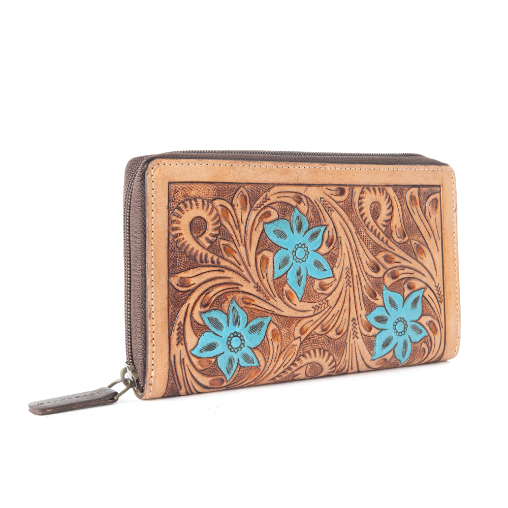 Blue Buds Wallet - MyraUSA
