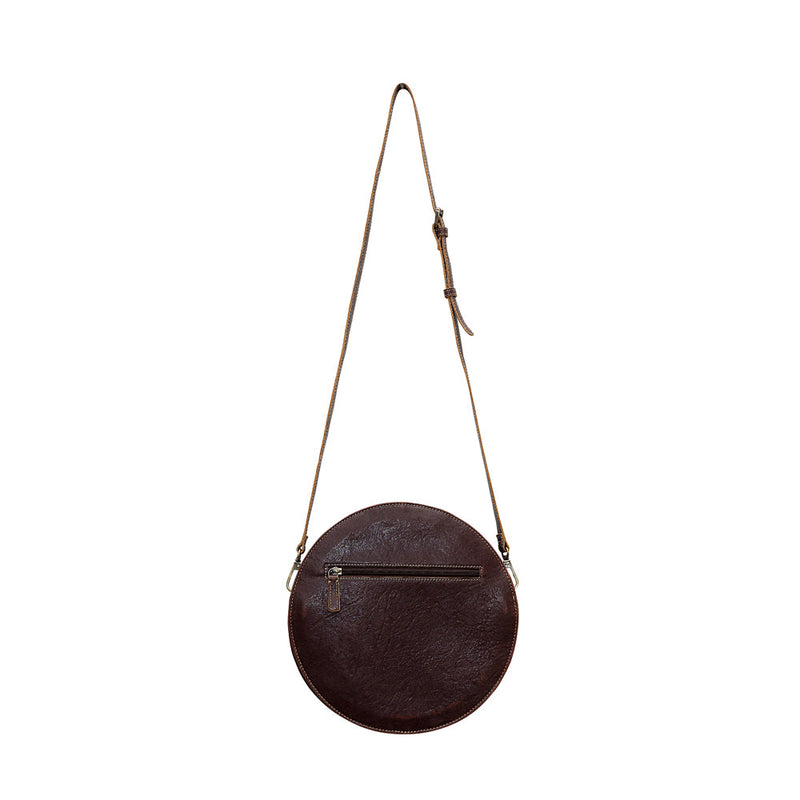 Boho Mustard ROUND BAG