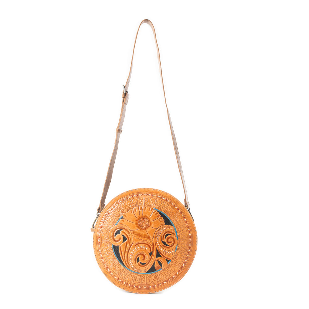Boho Motif Round Bag - MyraUSA