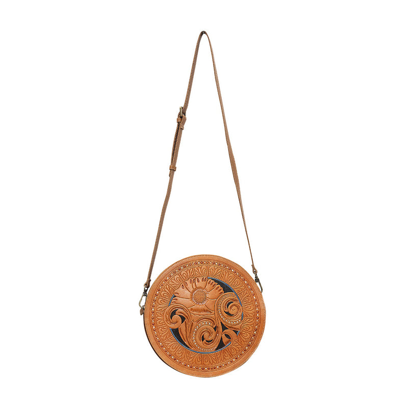 Boho Motif ROUND BAG