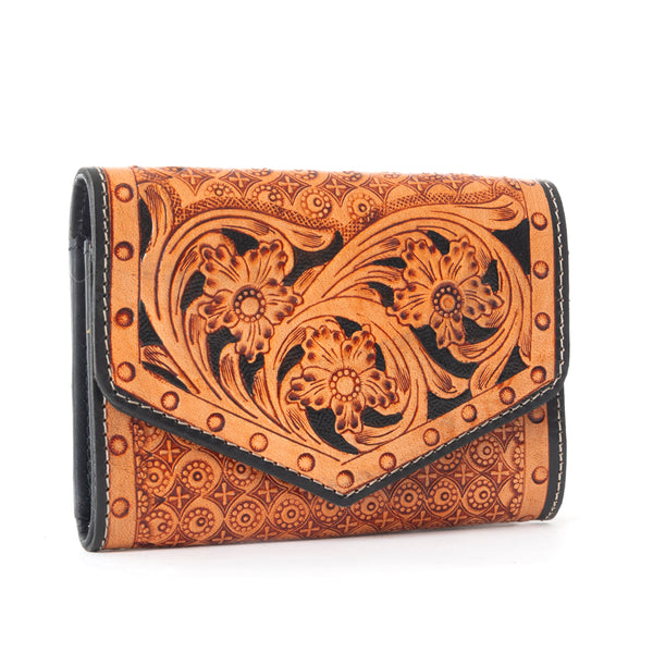 Orange Black Wallet - MyraUSA