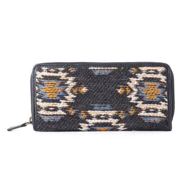 Camo Blue Wallet - MyraUSA