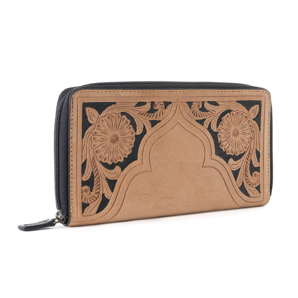 Golden Square Wallet - MyraUSA