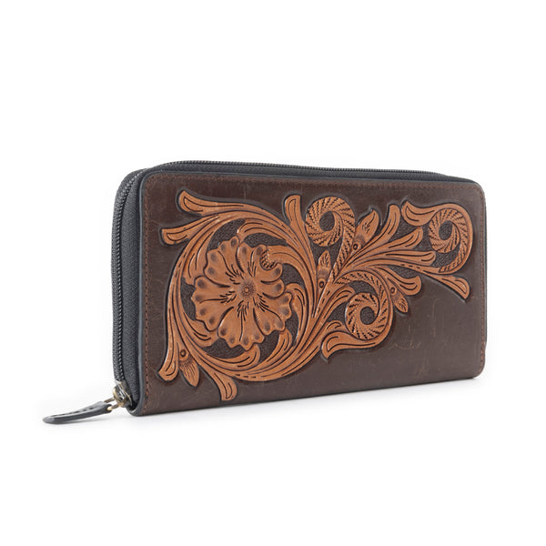 Maroon Royalty Wallet - MyraUSA