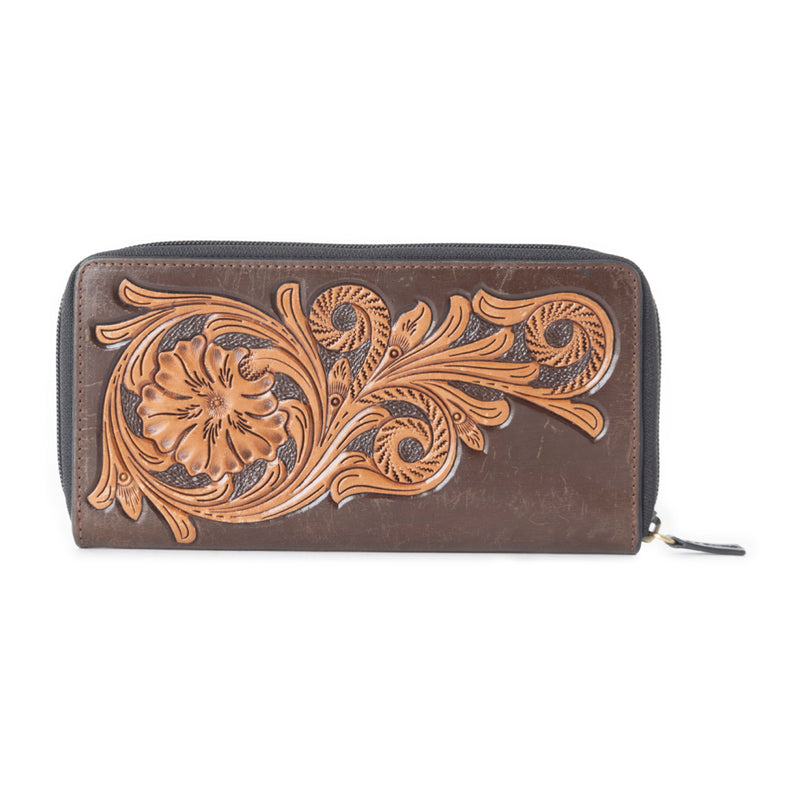 Maroon Royalty Wallet - MyraUSA