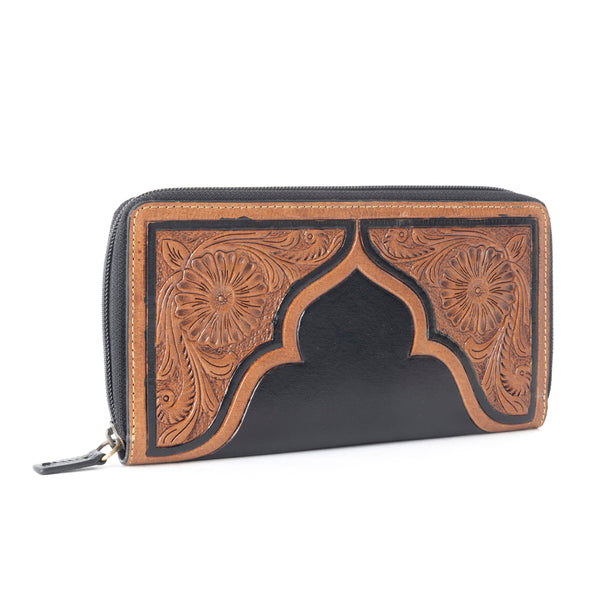 Crimson Square Wallet - MyraUSA