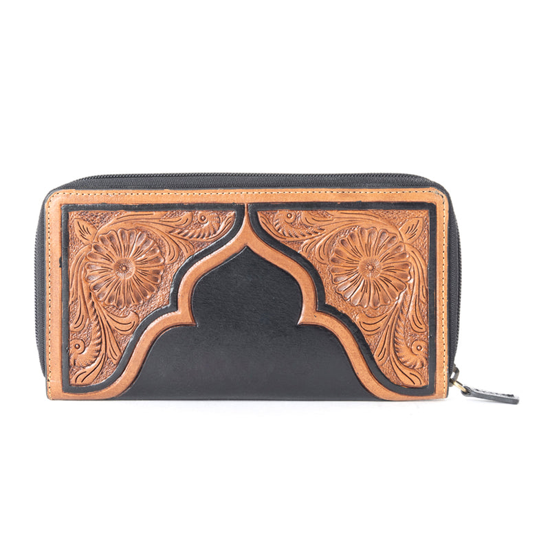 Crimson Square Wallet - MyraUSA