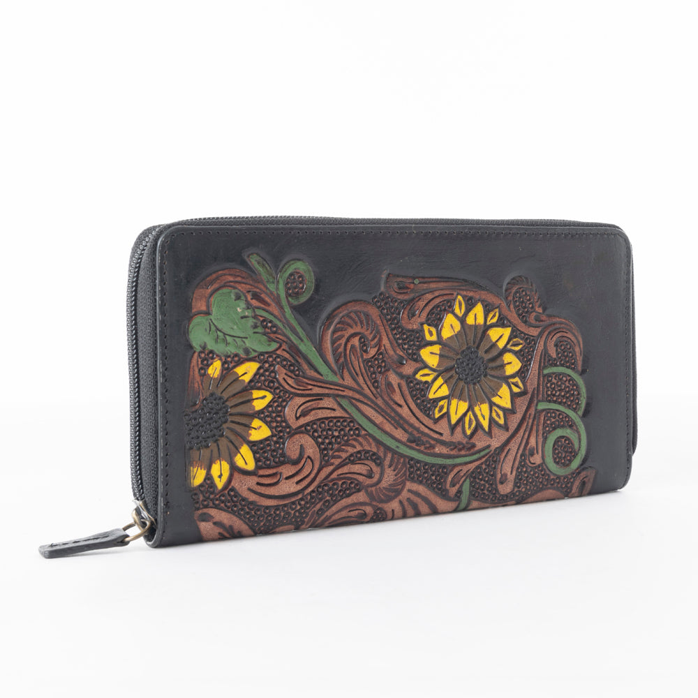 Brown Carva Wallet - MyraUSA