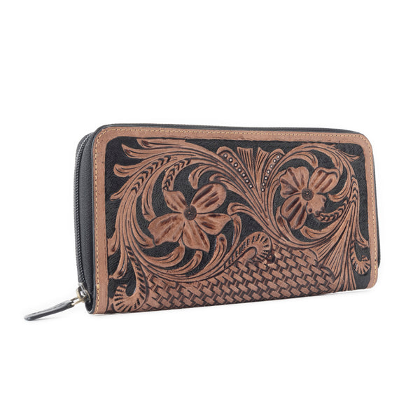 Brown Zica Wallet - MyraUSA