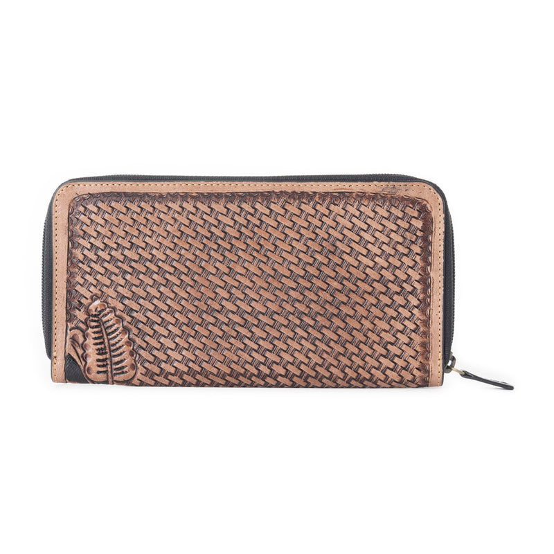 Brown Zica Wallet - MyraUSA
