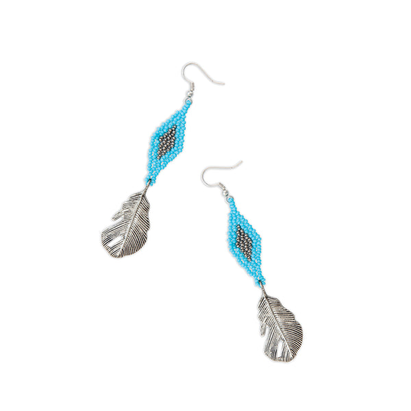 FEATHERED EARRING - Myra USA