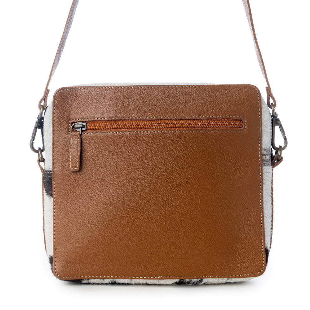 ORCHIDS HAND-TOOLED BAG - Myra USA