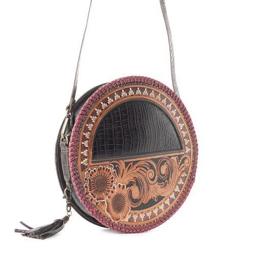 COFFEE EYE ROUND BAG - MyraUSA