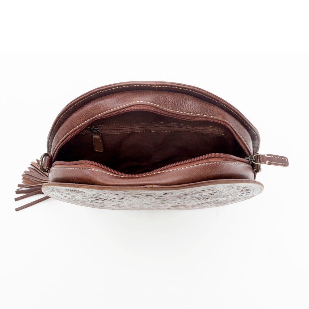 CRIMSON ORCHID ROUND BAG - Myra USA