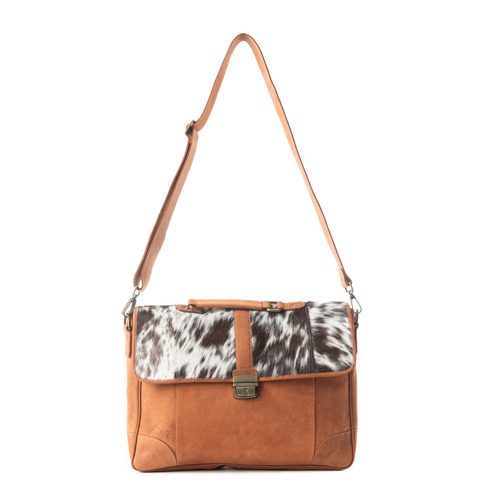 BARN LEATHER & HAIRON BAG - MyraUSA