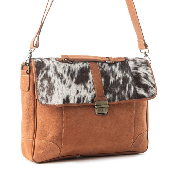 BARN LEATHER & HAIRON BAG - MyraUSA