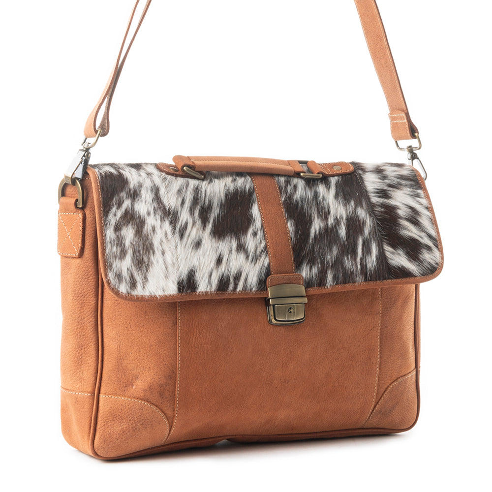 BARN LEATHER & HAIRON BAG - MyraUSA