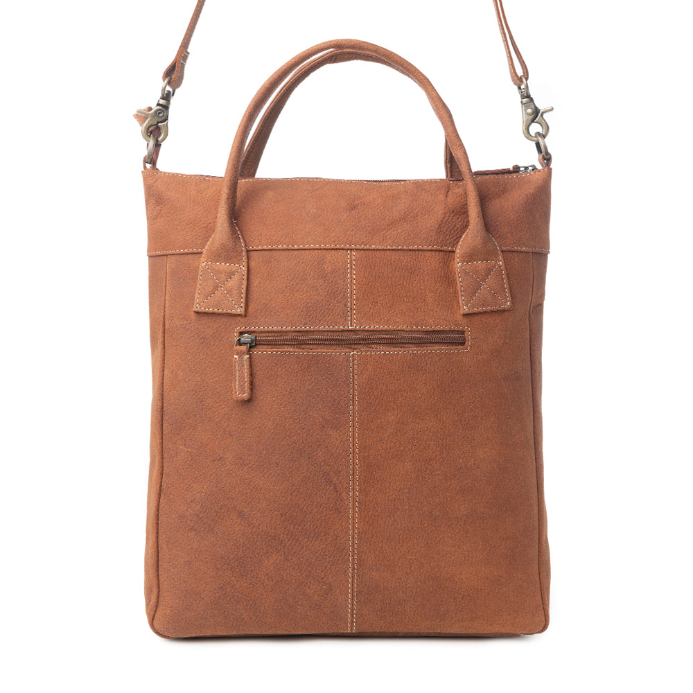 SPIN LEATHER & HAIRON BAG - Myra USA