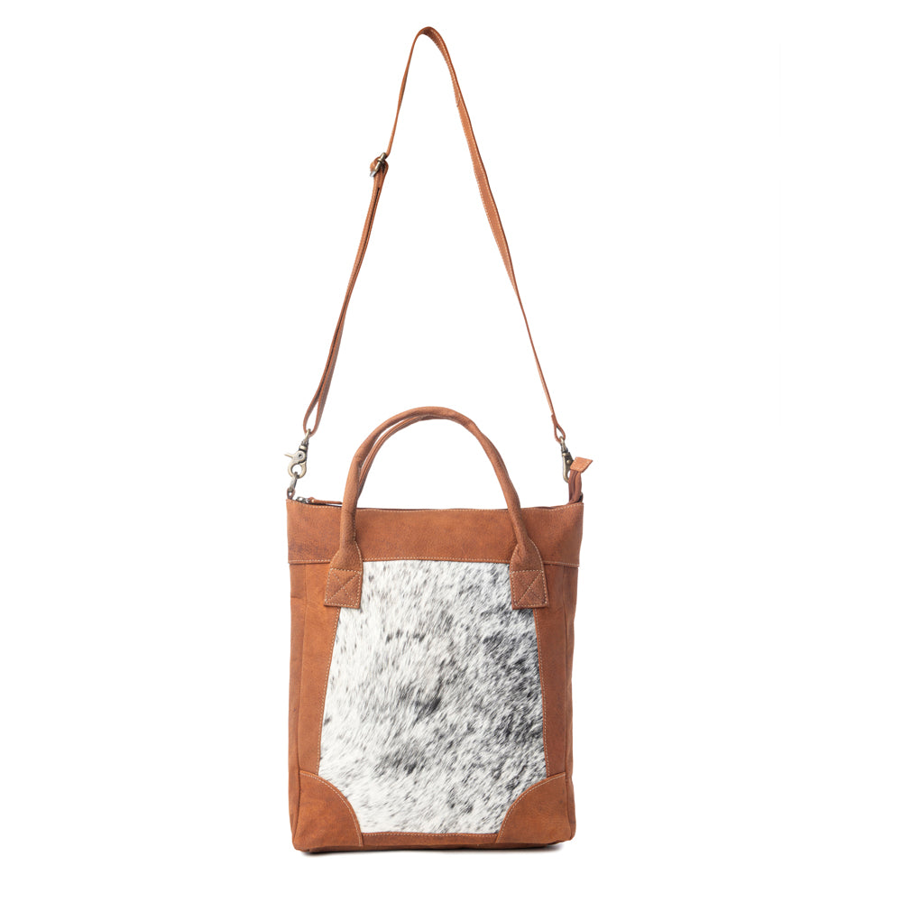 SPIN LEATHER & HAIRON BAG - Myra USA