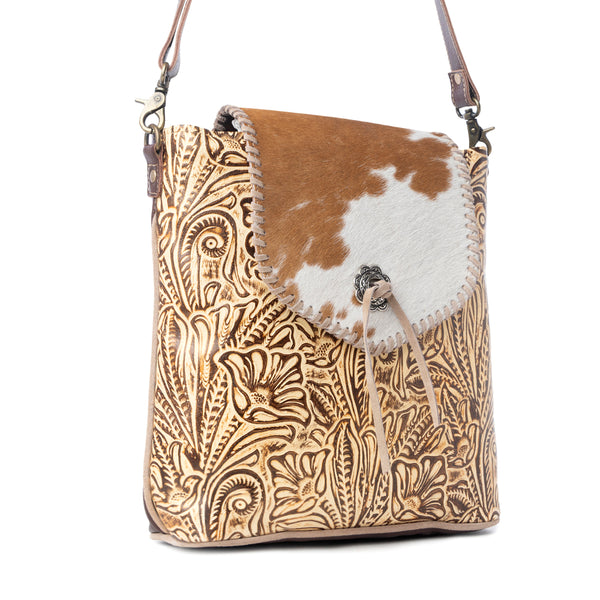 Kakarot Leather & Hairon Bag - Myra USA