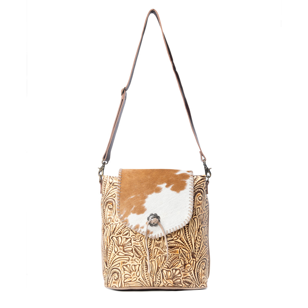 Kakarot Leather & Hairon Bag - Myra USA