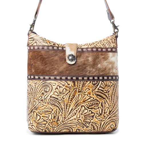 Jojo Leather & Hairon Bag - Myra USA