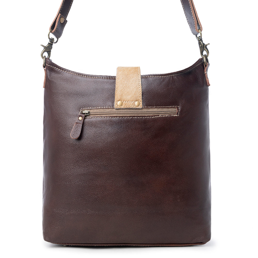 Jojo Leather & Hairon Bag - Myra USA
