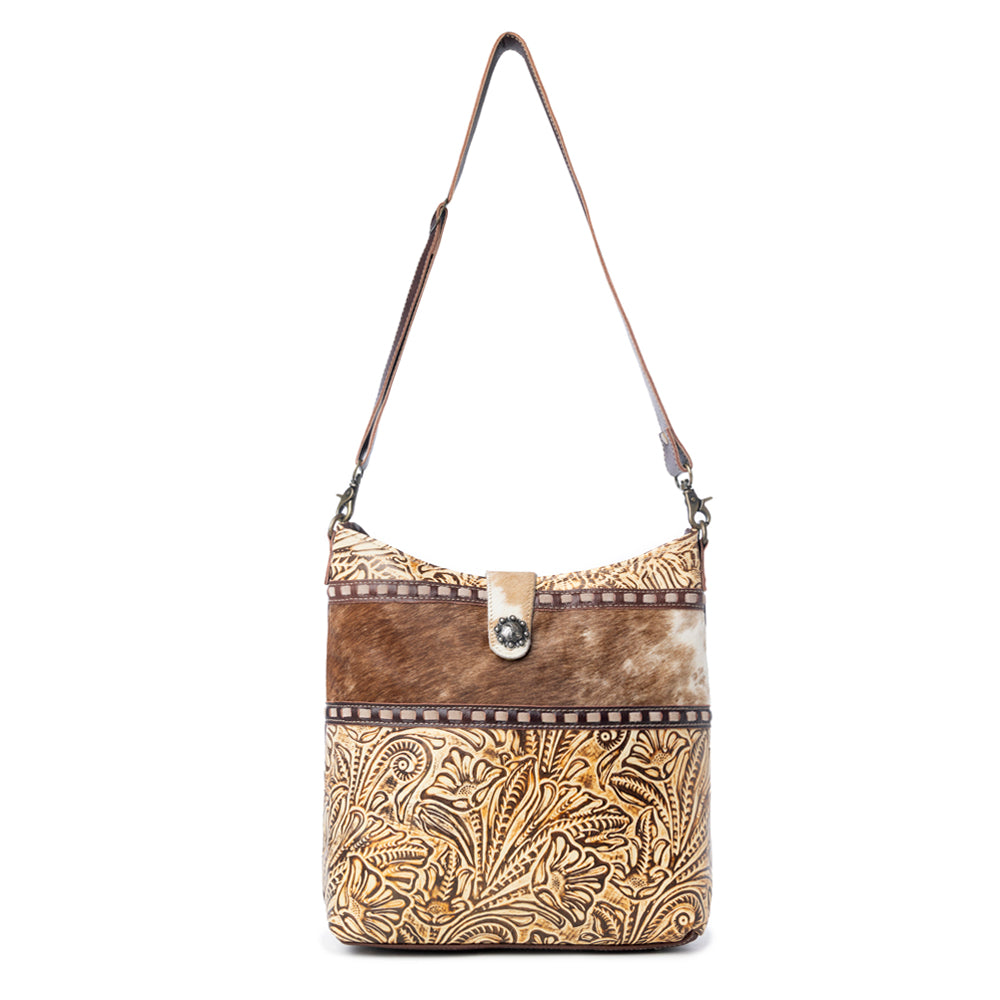 Jojo Leather & Hairon Bag - Myra USA