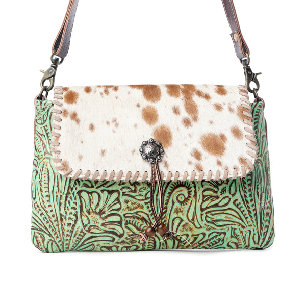 Canyonlands Leather & Hairon Bag - Myra USA