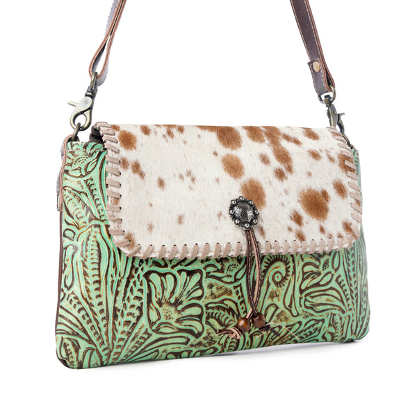 Canyonlands Leather & Hairon Bag - Myra USA